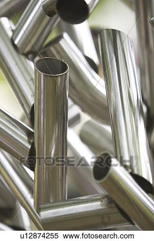 Stock Photography - Circular, Cylindrical, Ducts, Heap, Hollow. Fotosearch