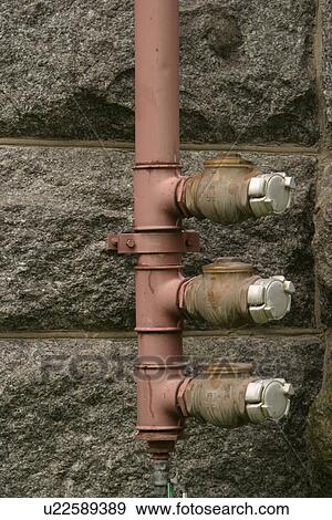 hose, joint, outdoors, pipe hose, faucet, safety View Large Photo Image Stock Photo - hose, joint, outdoors, pipe hose, faucet, safety. Fotosearch