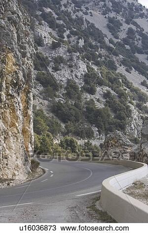 Stock Image - Boundary, Curve, Day, Green, Mountain. Fotosearch
