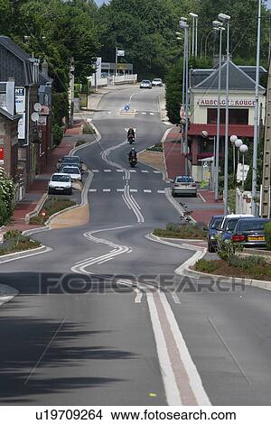 Picture - day, outdoors, way, pavement, reflection, calm. Fotosearch