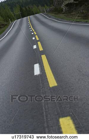 Stock Image - outdoors, way, path, road, highway, freeway. Fotosearch