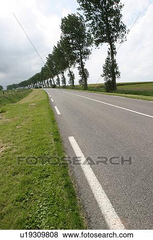 Stock Photo - outdoors, way, path, road, highway, freeway. Fotosearch