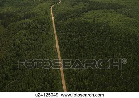 Stock Photo - dense, aerial view, birds eye view, vista, view, aerial. Fotosearch