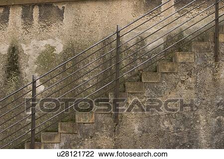 Stock Image - Series, Pattern, Design, appearance, Arrangement, hand rail. Fotosearch