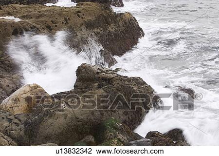 rocks, stone, wave, sea, ocean, splash View Large Photo Image Stock Image - rocks, stone, wave, sea, ocean, splash. Fotosearch