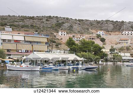 Picture - Boat, Building Exterior, Building Structure, Day, Harbor. Fotosearch