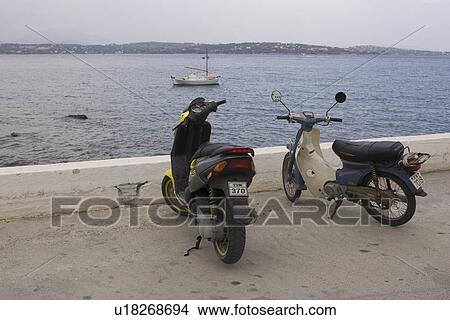 Picture - Boat, Close-Up, Day, Hill Range. Fotosearch