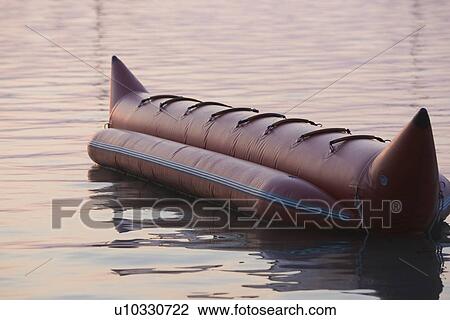 Stock Image - Brown, Day, Inflatable, Inflatable Raft. Fotosearch