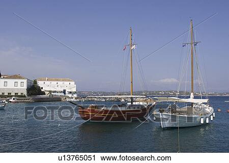 Stock Image - Building Exterior, Building Structure, Day, Harbor. Fotosearch