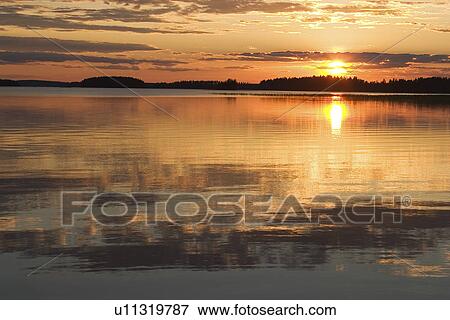 Stock Photo - Calm, Clouds, Dawn, Day, Dusk. Fotosearch