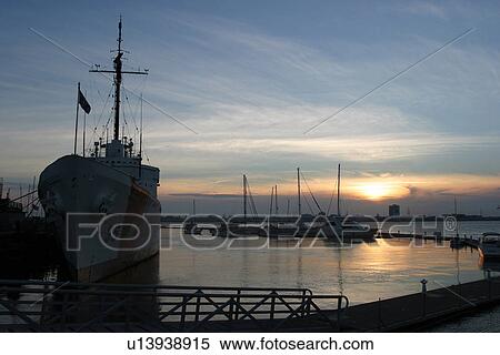 Stock Photography - deck, bridge, tower, railing, military, aircraft. Fotosearch