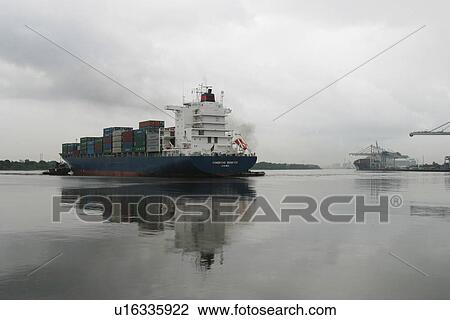 water, ship, transporter, industry, goods, containers View Large Photo Image Stock Image - water, ship, transporter, industry, goods, containers. Fotosearch