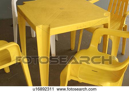 Stock Image - bright, chair, close-up. Fotosearch
