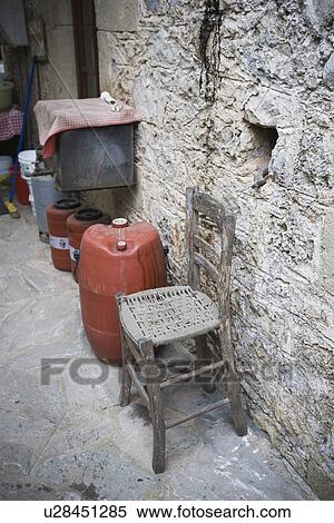 Stock Photography - Building, Cans, Cloth, Day. Fotosearch