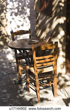Stock Image - Chair, Floor, Empty, Day, Ashtray. Fotosearch