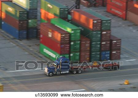 port, harbor, industry, cargo, storage, containers View Large Photo Image Stock Photo - port, harbor, industry, cargo, storage, containers. Fotosearch