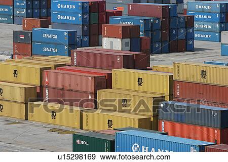 port, harbor, shipping, industry, storage, transportation View Large Photo Image Stock Photo - port, harbor, shipping, industry, storage, transportation. Fotosearch