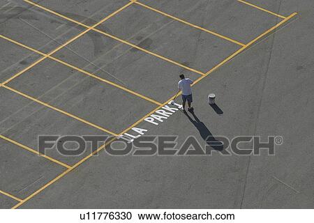 Stock Image - tarmac, lanes, concrete, travel, transportation, intersection. Fotosearch