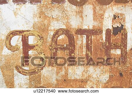 Bath, Close-Up, Damaged, Day View Large Photo Image Stock Image - Bath, Close-Up, Damaged, Day. Fotosearch