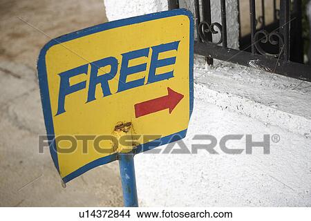 Picture - Blue, Day, Close-Up, Capital Letter, Arrow Sign. Fotosearch