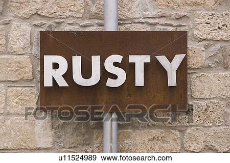 Stock Photo - Brown, Capital Letter, Close-Up, Day. Fotosearch