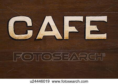 Brown, Close-Up, Capital Letter, Cafe, Alphabet View Large Photo Image Stock Photo - Brown, Close-Up, Capital Letter, Cafe, Alphabet. Fotosearch