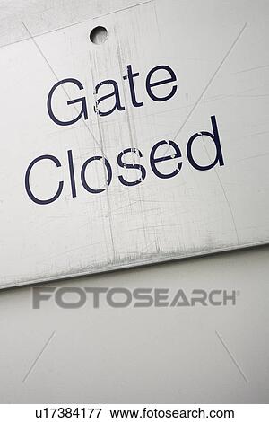 Stock Photo - Gate, Message, Information, Indicating, Alphabet. Fotosearch