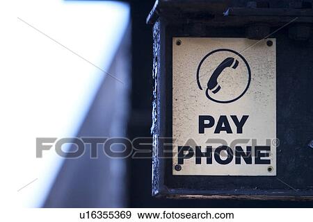 Stock Photo - sign, text, advice, warning, signage, commercial sign. Fotosearch