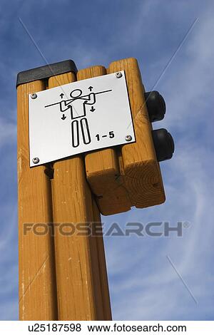 Stock Photo - indicating, information, advice, warning, caution, signage. Fotosearch