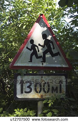 Stock Image - Signboard, Marking. Fotosearch