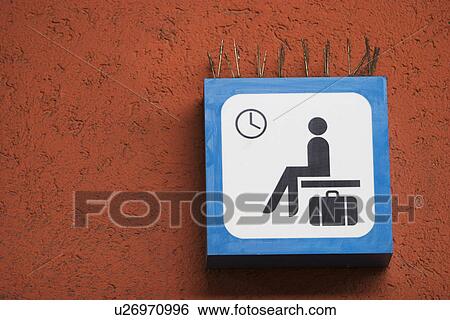 Stock Photograph - close-up, passenger, lounge, design, drawing, waiting. Fotosearch