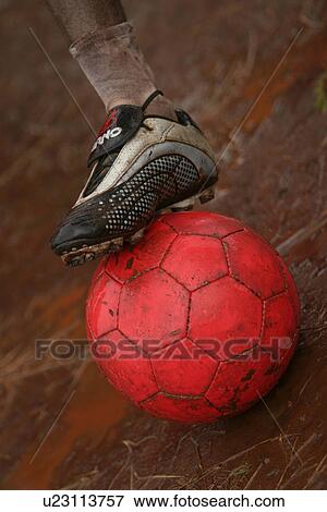 Stock Photo - Football, game, football game, match, football match, skill. Fotosearch