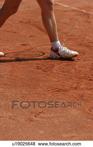 person, outfit, attire, sporty, sports, tennis View Large Photo Image Stock Photo - person, outfit, attire, sporty, sports, tennis. Fotosearch