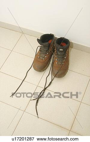 Stock Photo - shoes, brown. Fotosearch