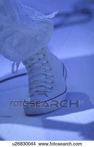 Picture - shoes, footgear, footwear, outfit, costume, canvas. Fotosearch