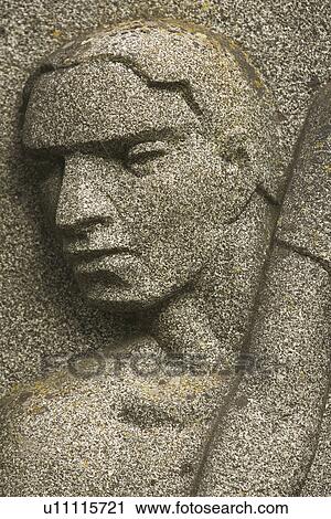 Stock Image - Artistic, Close-Up, Carved, Background, Ancient. Fotosearch