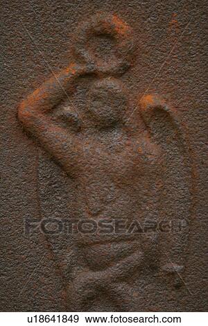 Stock Photo - figure, carved, detail, ornate, sculpture, statue. Fotosearch