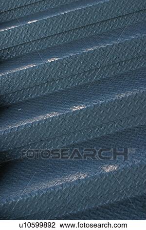Stock Image - metal beams, array, beams, set up, arranged, arrangement. Fotosearch