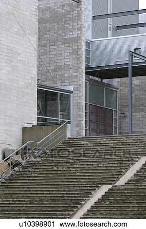 Stock Image - path, architecture, style, steps, ascending, descending. Fotosearch