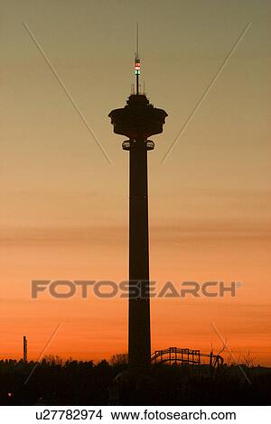Picture - tower, landmark, towering, sky, outdoor, appearance. Fotosearch