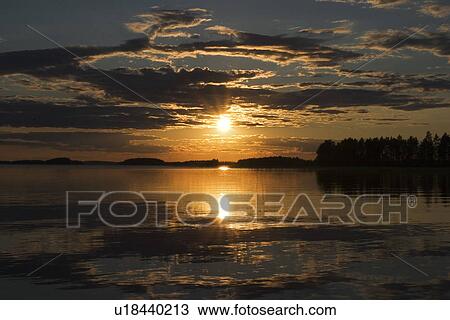 Clouds, Horizon, Dusk, Dawn, Amber View Large Photo Image Stock Image - Clouds, Horizon, Dusk, Dawn, Amber. Fotosearch
