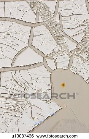 Stock Photograph - Close-Up, Cracked, Dry, Mud, Natural Pattern. Fotosearch