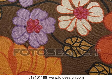 Stock Photo - Crafted, Detail, Embroidery, Fabric. Fotosearch