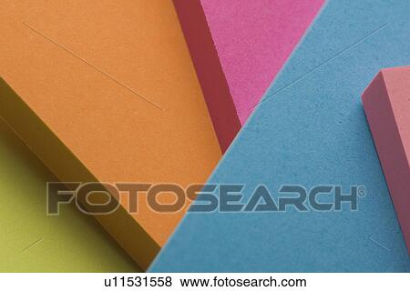 Stock Photo - Block, Contrasts, Close-Up, Blue, Arrangement. Fotosearch