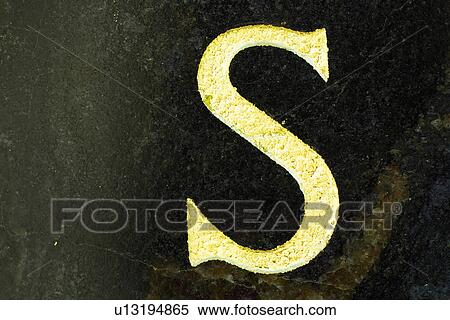 Stock Photography - language, letter, stencil, formed, cut out, alphabet. Fotosearch