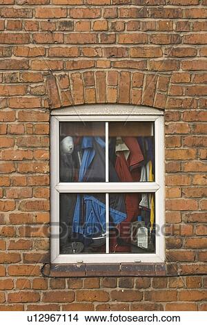 Brick, Brick Wall, Close-Up, Clothes Rack, Day View Large Photo Image Picture - Brick, Brick Wall, Close-Up, Clothes Rack, Day. Fotosearch