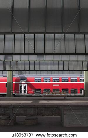 rail, fast, speed, red, travel, commute View Large Photo Image Stock Photo - rail, fast, speed, red, travel, commute. Fotosearch