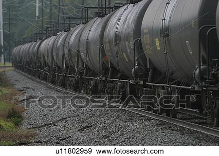 Stock Photo - railroad, conveyance, travel, way, path, pathway. Fotosearch