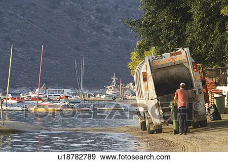 Boat, Coast, Day, Dump Truck View Large Photo Image Stock Photo - Boat, Coast, Day, Dump Truck. Fotosearch