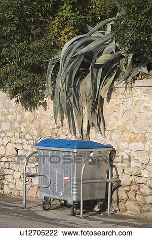 Container, Day, Fence, Garbage Bin, Green View Large Photo Image Stock Image - Container, Day, Fence, Garbage Bin, Green. Fotosearch